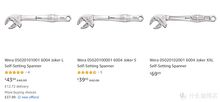 来自德味的新晋脑洞产品 - 维拉Wera 6004 Joker L 自调整活动扳手开箱小感