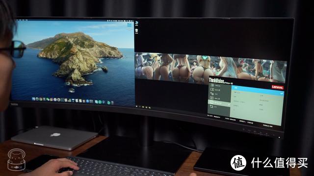 显示器参数被乱标？深度体验ThinkVision*级4K超宽带鱼屏显示器