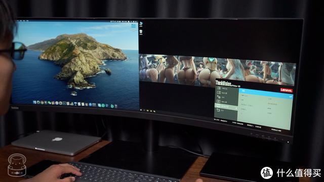 显示器参数被乱标？深度体验ThinkVision*级4K超宽带鱼屏显示器