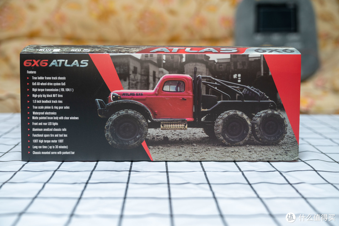 fms 1/18 斗牛者ATLAS 6x6——小比例模型中性能强的攀爬车