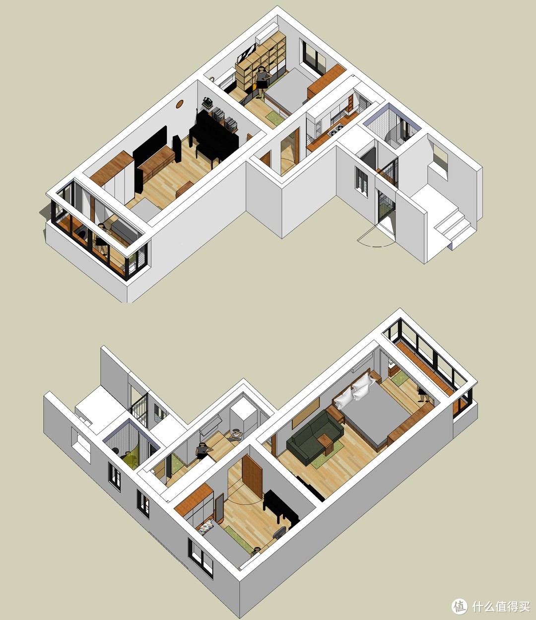 sketchup模拟建模