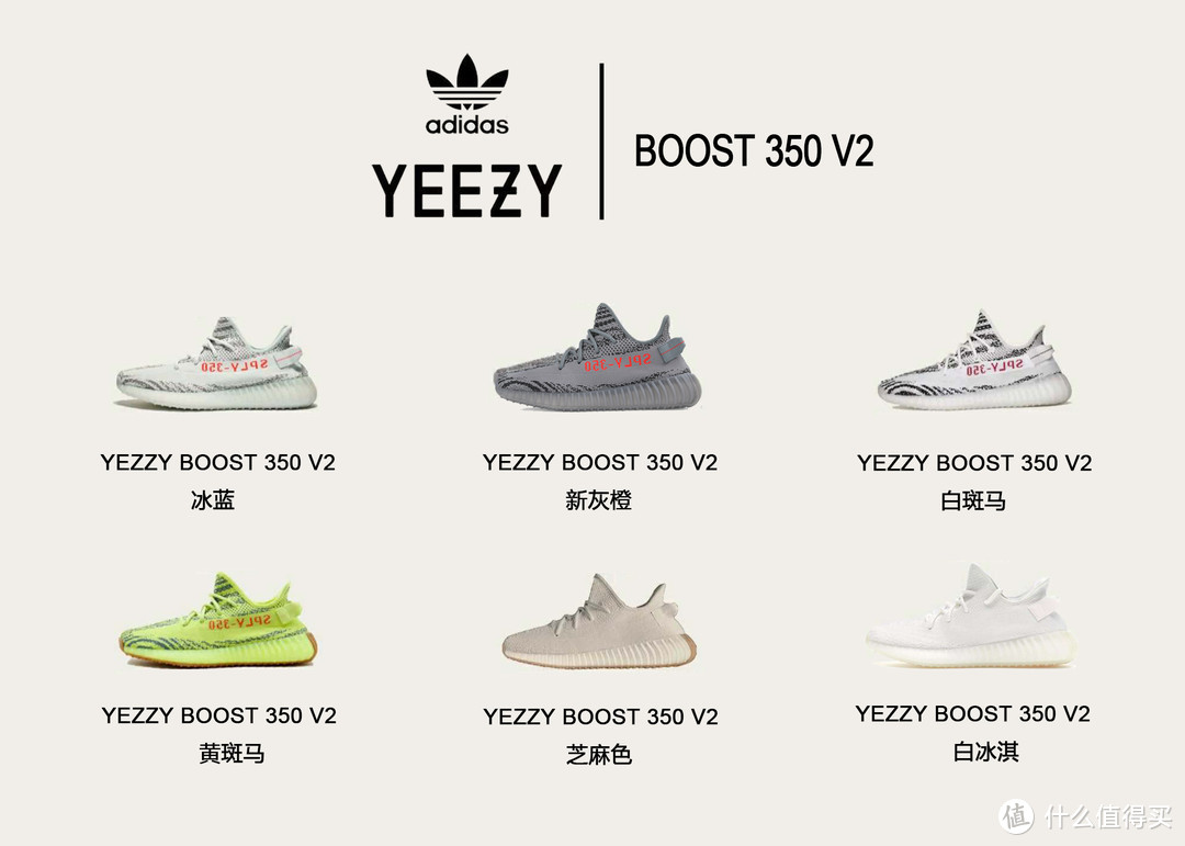 2020年潮鞋ADIDAS YEZZY选购指南 篇一：350系列推荐、点评及注意事项（持续更新）