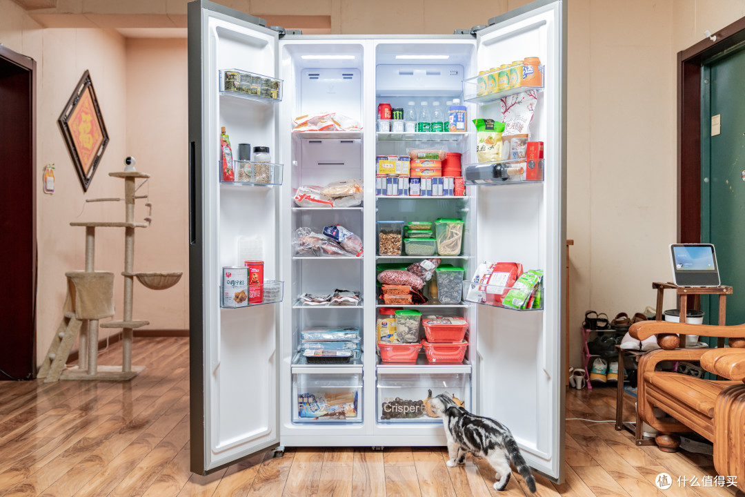 云米458l变频双开门冰箱评测大屏冰箱能够为你带来什么改观