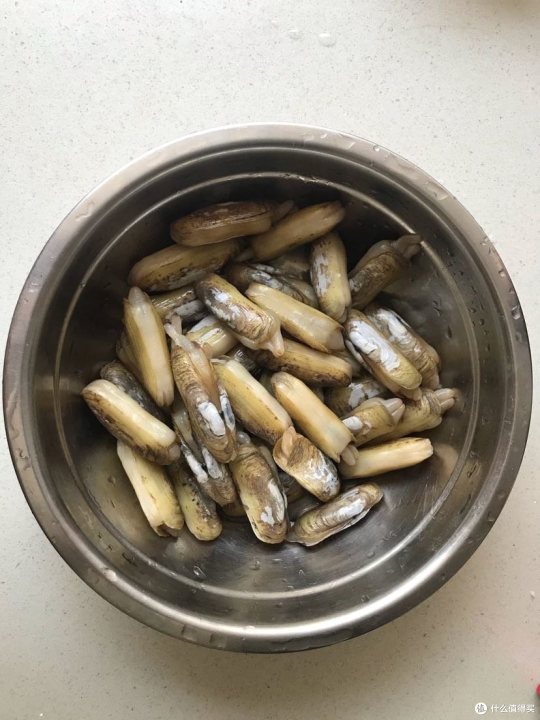 放假在家自己动手做点好吃的吧 蒜蓉粉丝蒸蛏子做法分享 海鲜水产 什么值得买