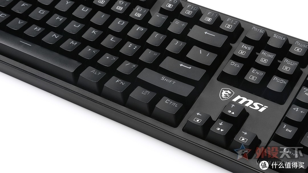 微星GK50Z游戏机械键盘评测：百元入门好选择