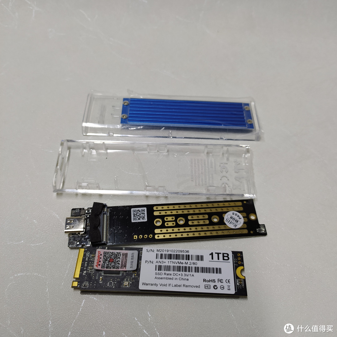 ORICO奥睿科 NVMe M.2 固态硬盘盒试用