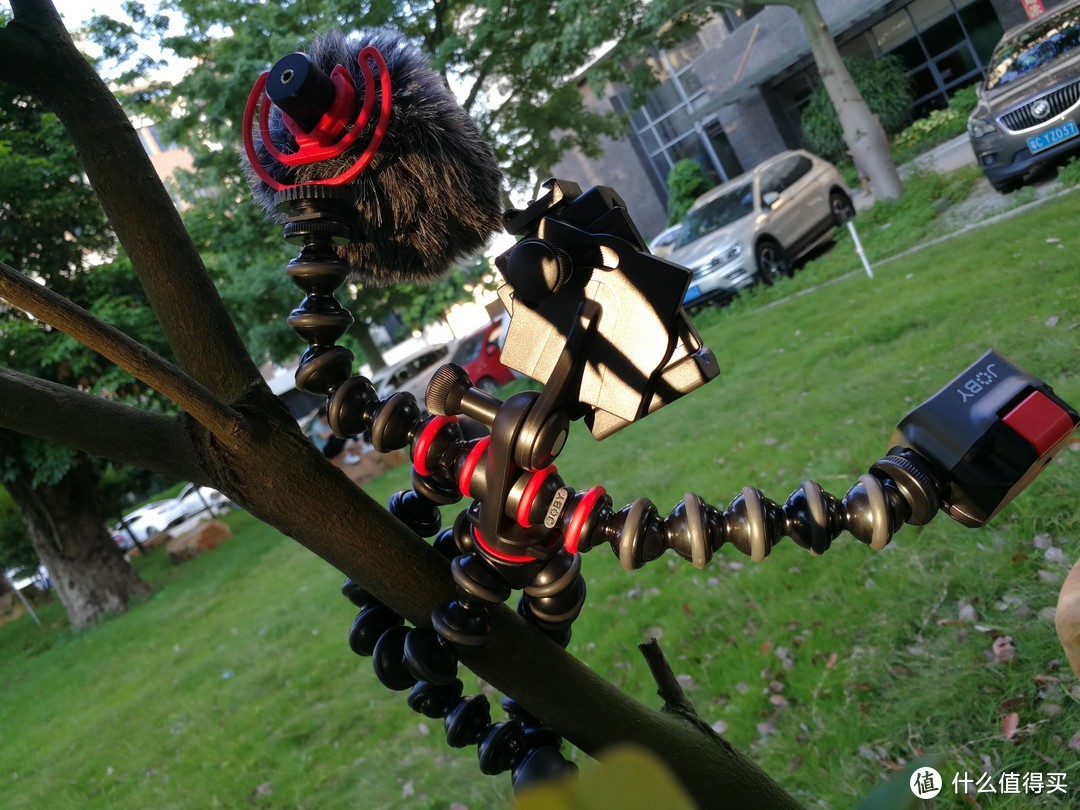 播客拍档Joby GorillaPod Mobile Vlog套装评测