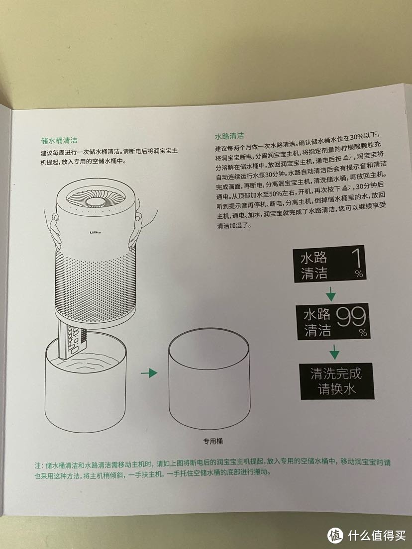 首嗮 lifaair蒸发式空气净化加湿器