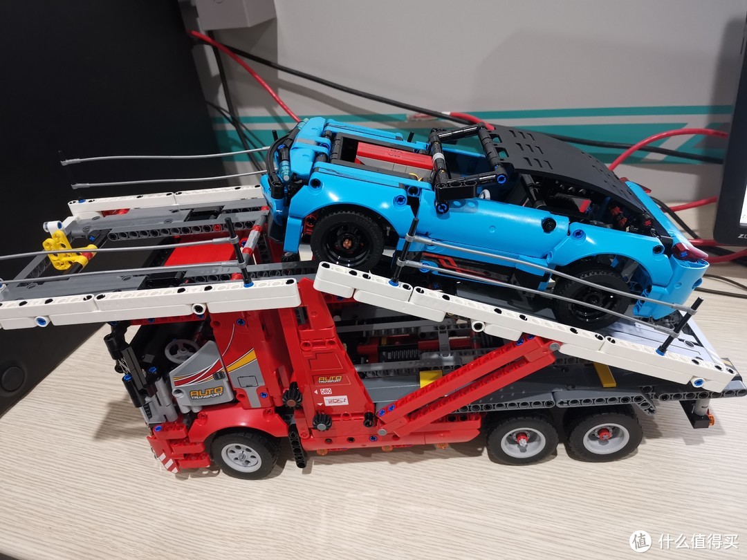 LEGO 42098汽车运输车 大挂车 A模式