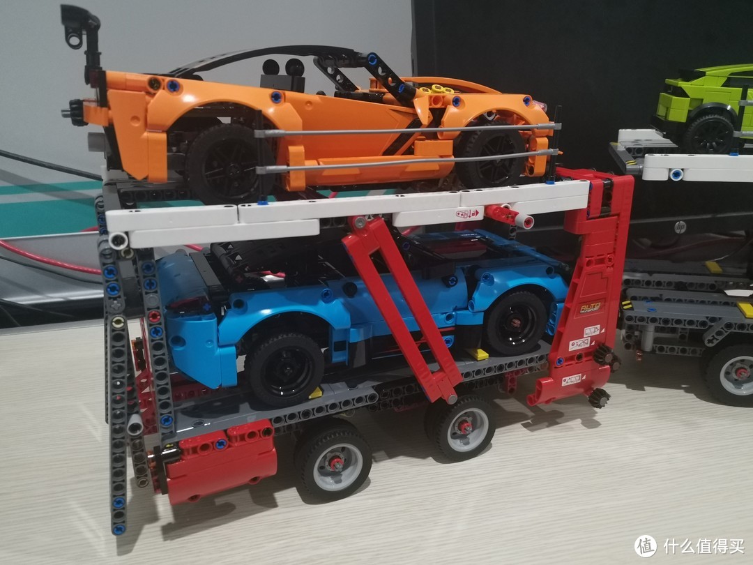 LEGO 42098汽车运输车 大挂车 A模式
