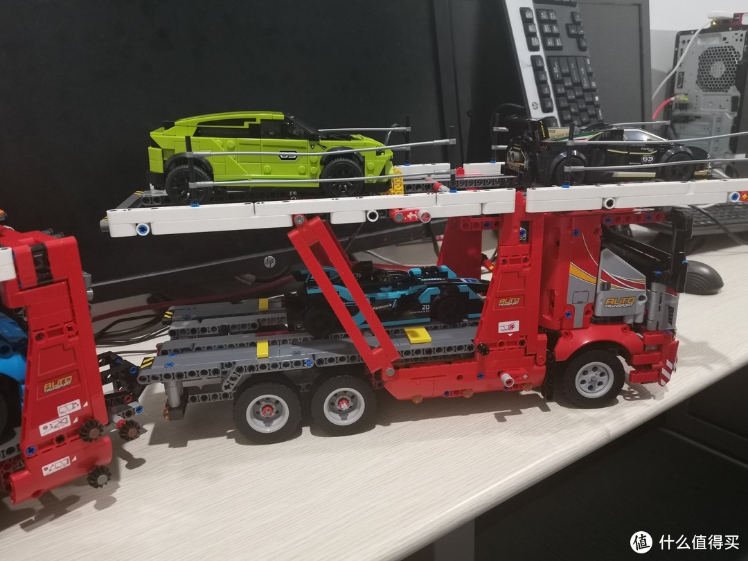 LEGO 42098汽车运输车 大挂车 A模式