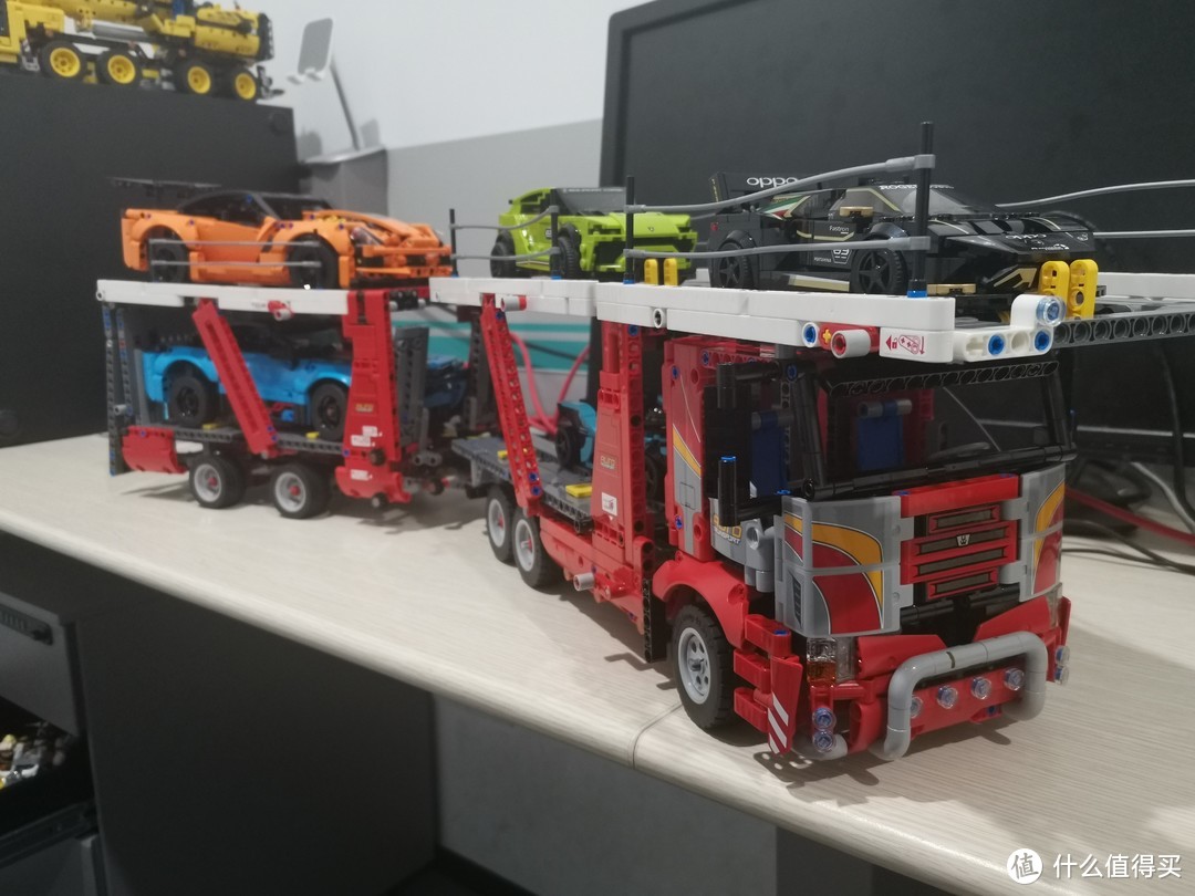 LEGO 42098汽车运输车 大挂车 A模式