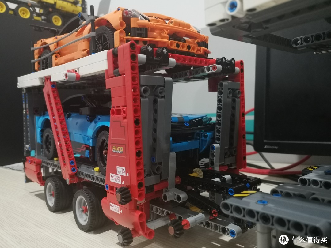 LEGO 42098汽车运输车 大挂车 A模式