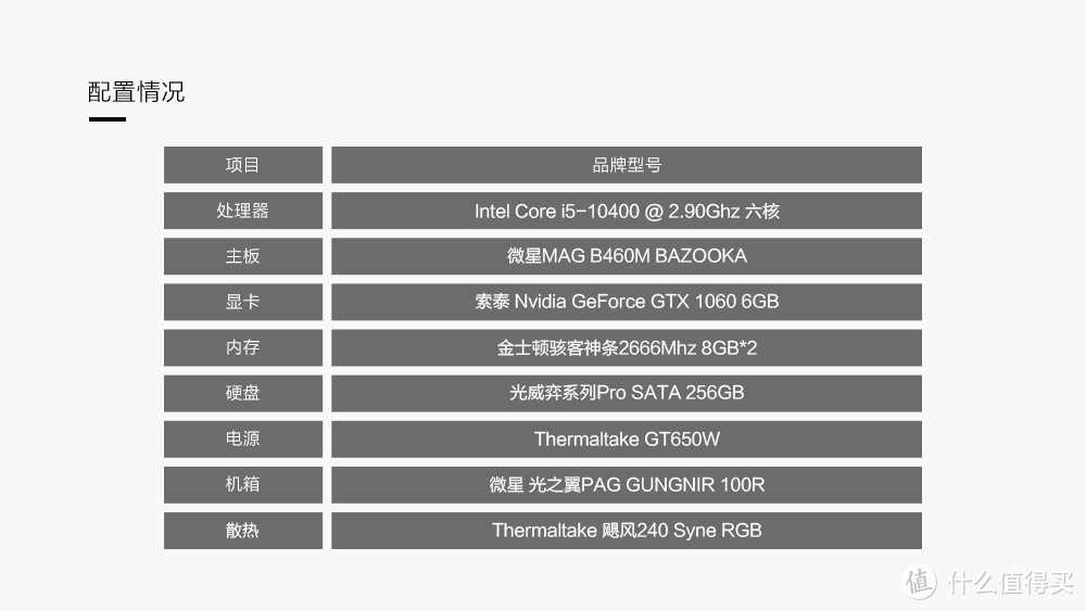 i5 10400+微星B460M装机分享 给小姐姐组装的办公电脑