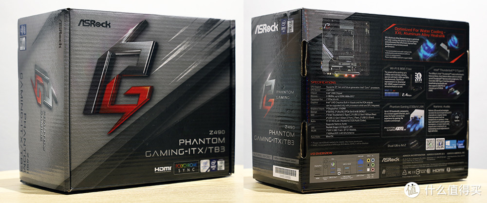 华擎 Z490 Phantom Gaming-ITX/TB3 外包装