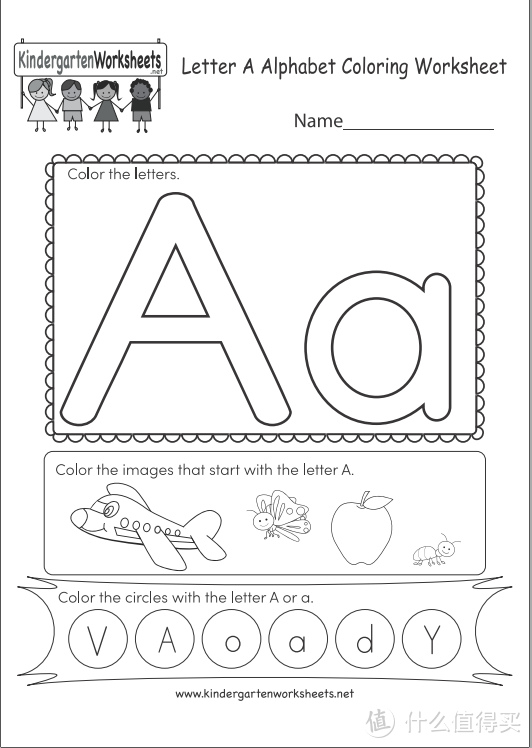 幼儿英语启蒙素材免费分享—字母涂色练习篇