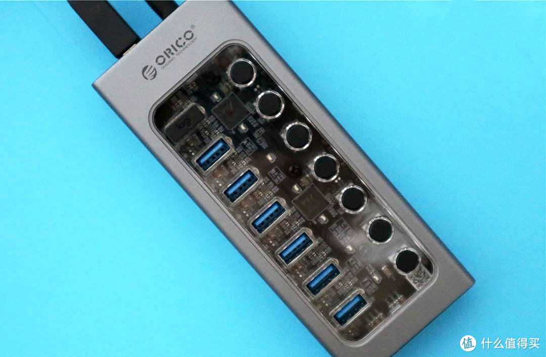 Orico USB3.0 HUB分线器体验：以一当七，稳定高速不含糊！