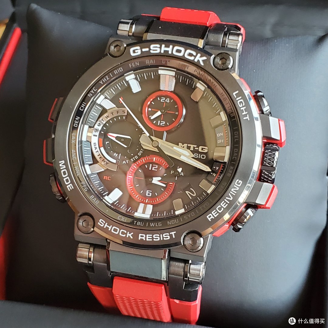 大裤衩背心还得配这个,卡西欧mtg-b1000b