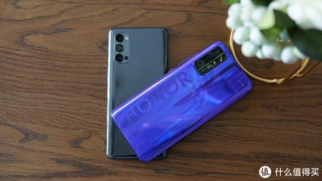 手機拍照的中場戰事榮耀30與opporeno4pro夜景長焦見分曉