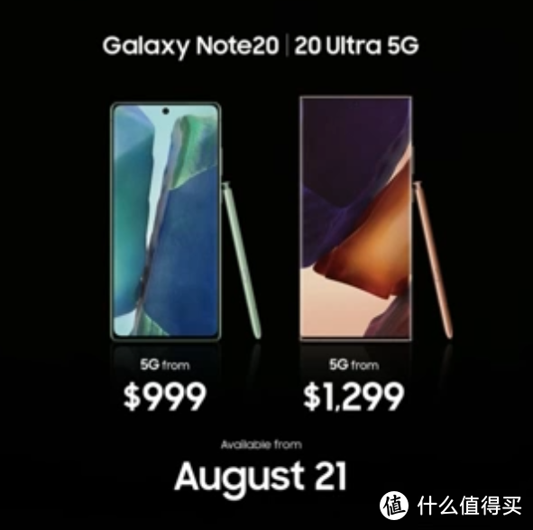 三星正式发布Galaxy Note 20和Galaxy Note 20 Ulra：超级三摄、120Hz高刷，配备S Pen