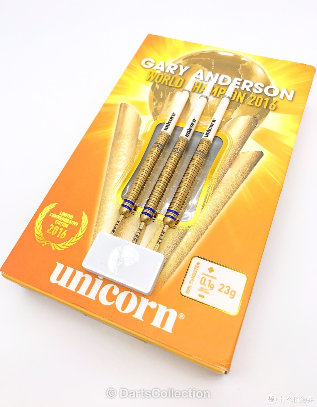 飞镖收藏第三十期—Unicorn Gary Anderson 2016 世锦赛冠军限量版