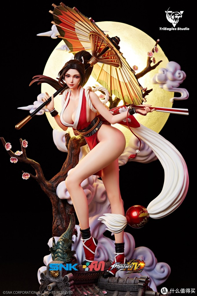 玩模总动员:TE STUDIO不知火舞1:4雕像开订,背景月球可发光!