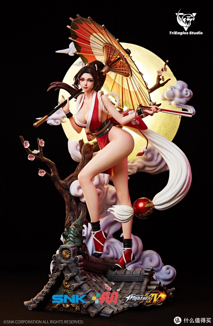 玩模总动员:TE STUDIO不知火舞1:4雕像开订,背景月球可发光!