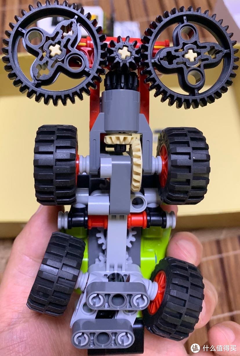 闲敲棋子落灯花篇六42102乐高机械组迷你拖拉机