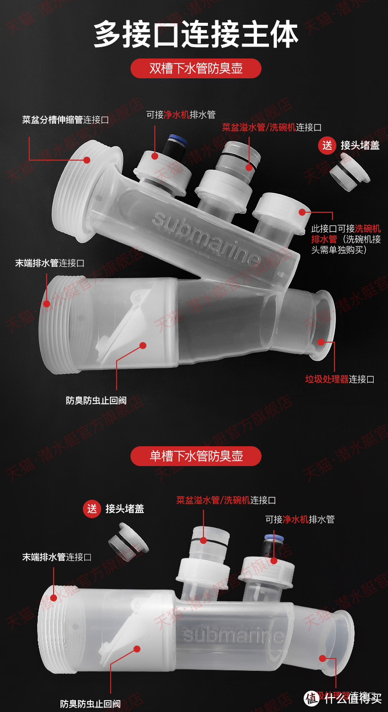 图片引自天猫 潜水艇官方旗舰店