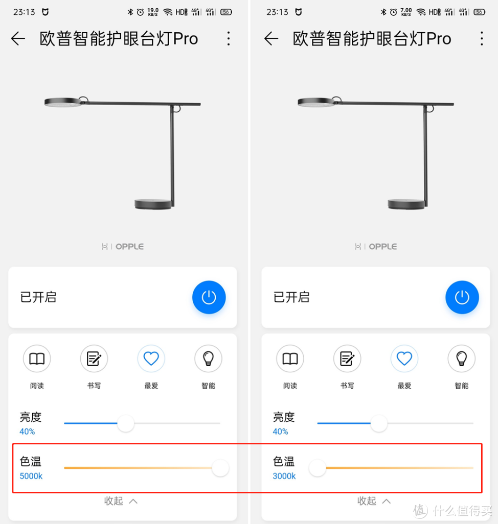 这次不糊弄，欧普智能护眼台灯Pro评测：蓝光、照度、眩光、色温、显色指数下见真章