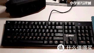 100元带灯的真机械键盘来了，微星GK50Z真实使用体验