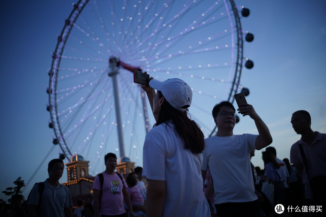 华侨城欢乐海岸夜景