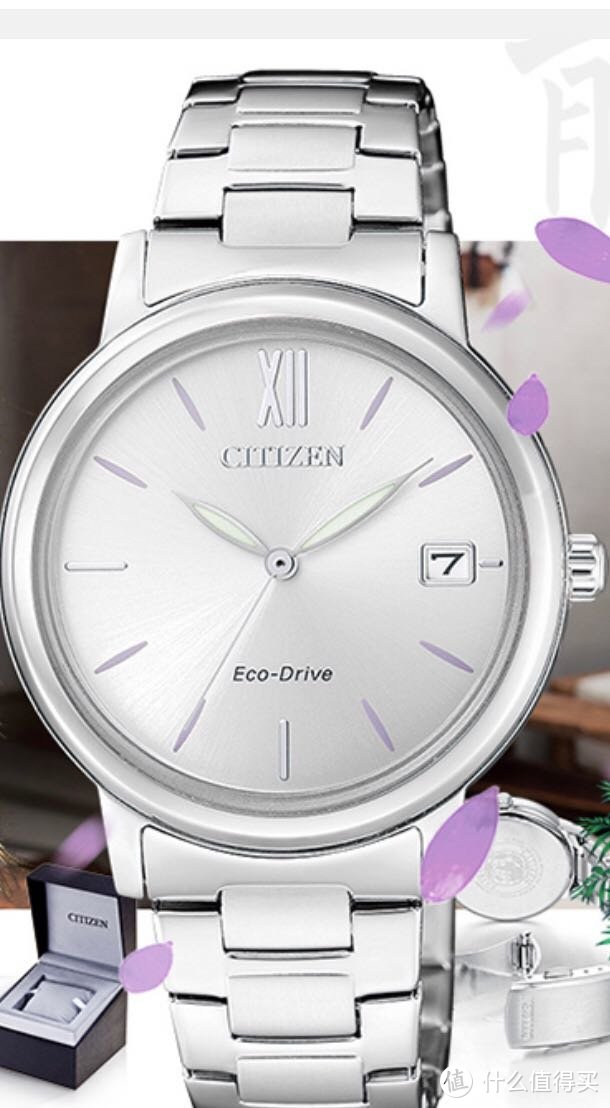 Citizen | 西铁城 日本正品FE6090-85A光动能女士腕表