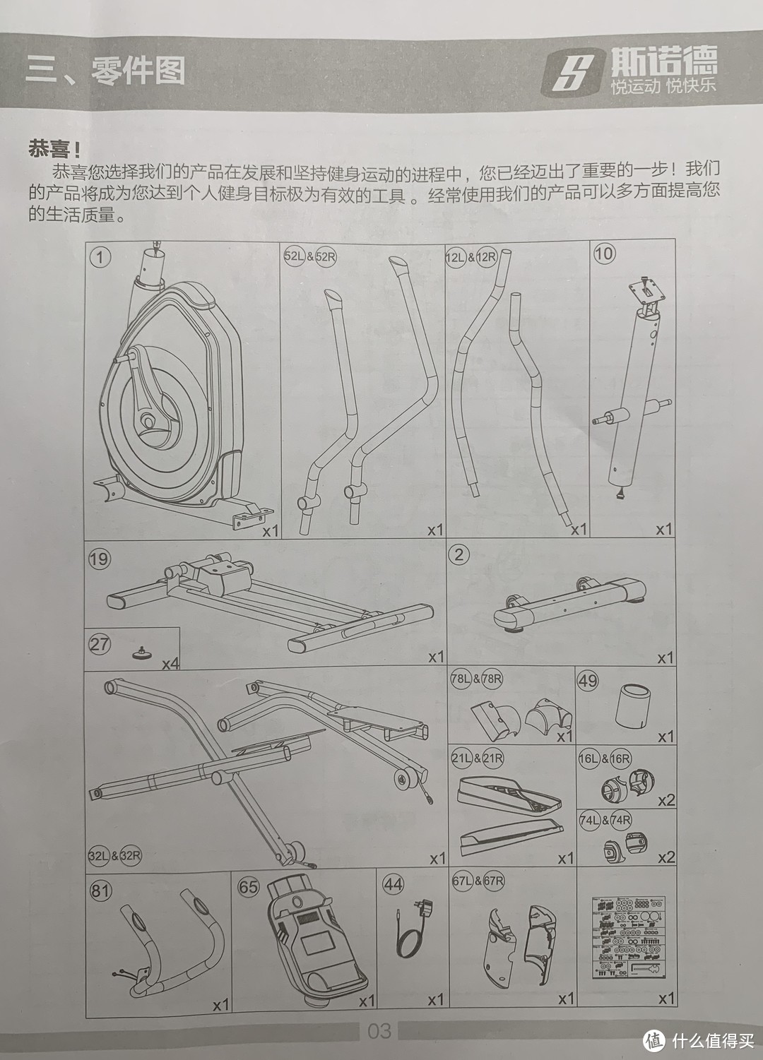 带编号的零件图