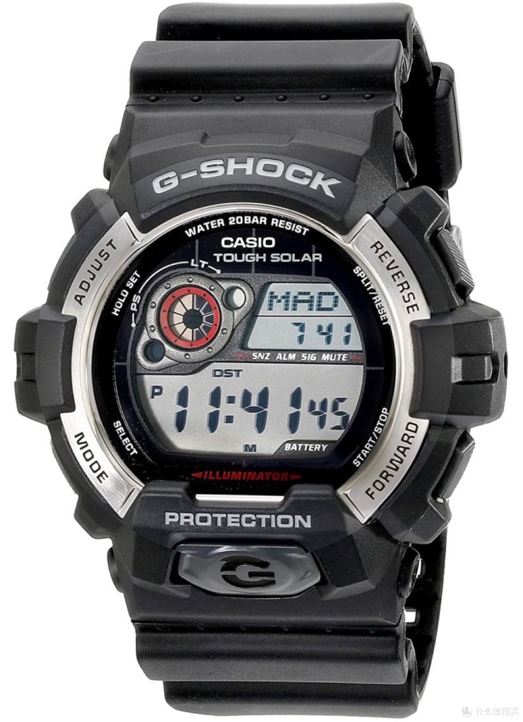 4手表优惠好货男表优惠好货casio 卡西欧 男式 gr-8900-1cr 坚韧太阳