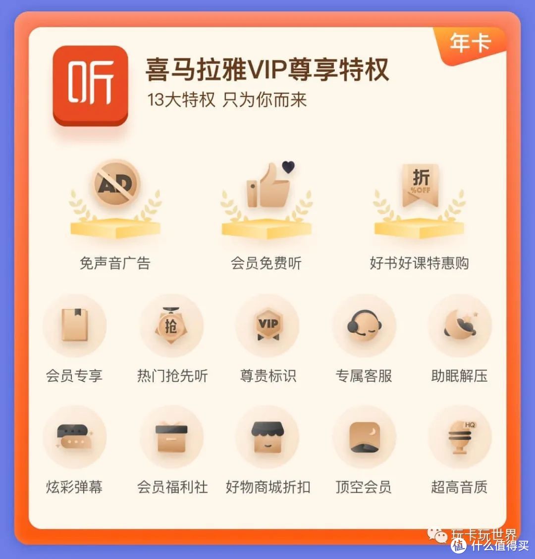 喜马拉雅会员大礼包，买一得十三，还不快上车？