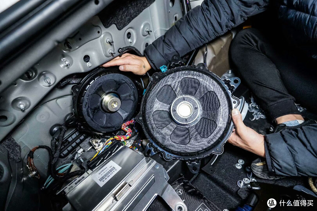 奔驰GT63 S改装原厂大柏林之声音响，案例实拍分享
