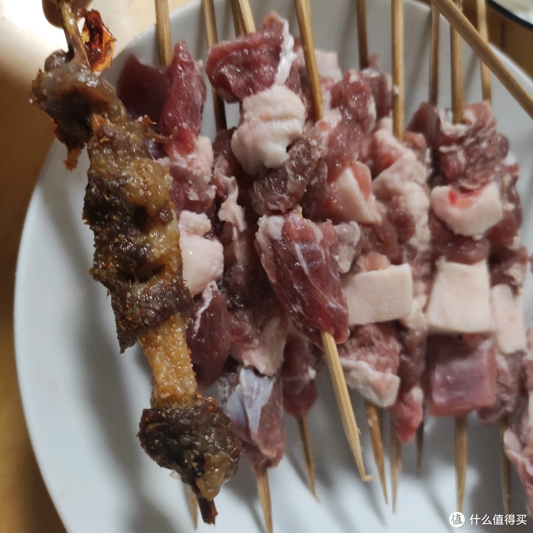 肉质鲜嫩，性价比高~ 京东生鲜大促入手，首食惠 新西兰羔羊肉串家庭装 晒单~