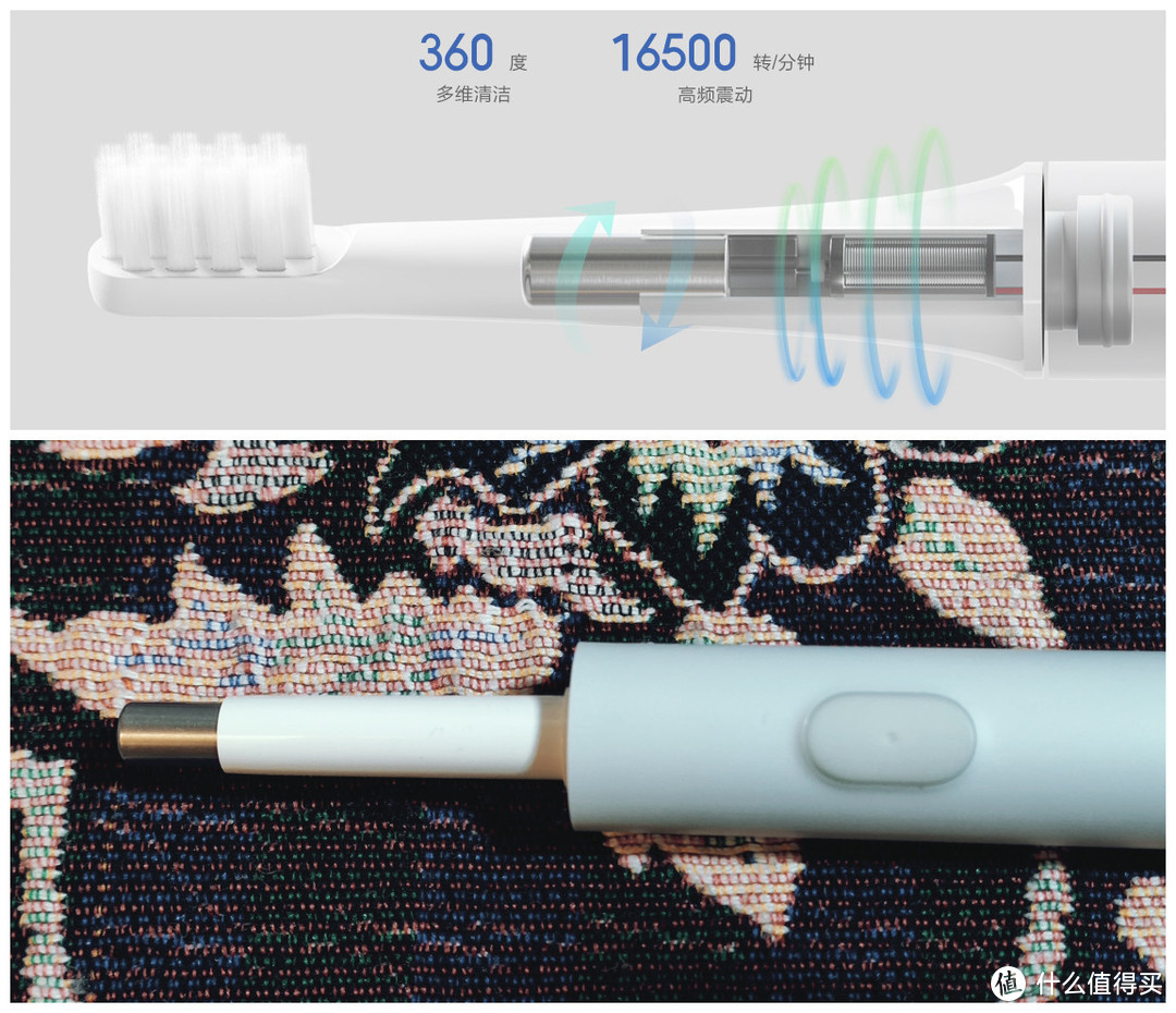 米家电动牙刷T100和贝医生0+微晶纤维美白牙膏：年轻人的第一对洗漱CP