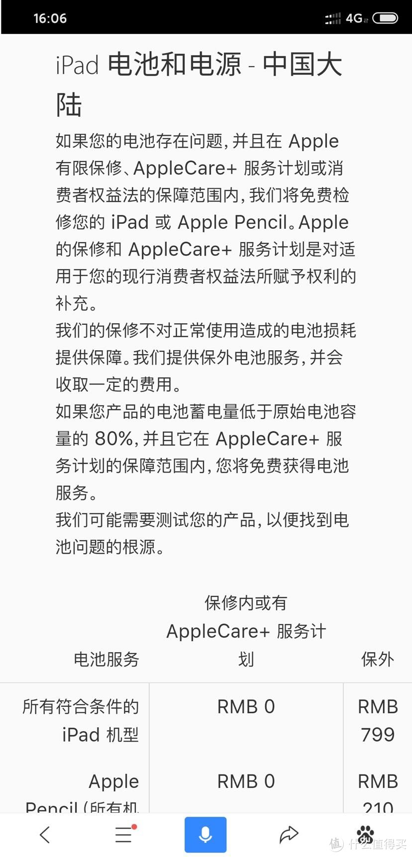 apple官网说明