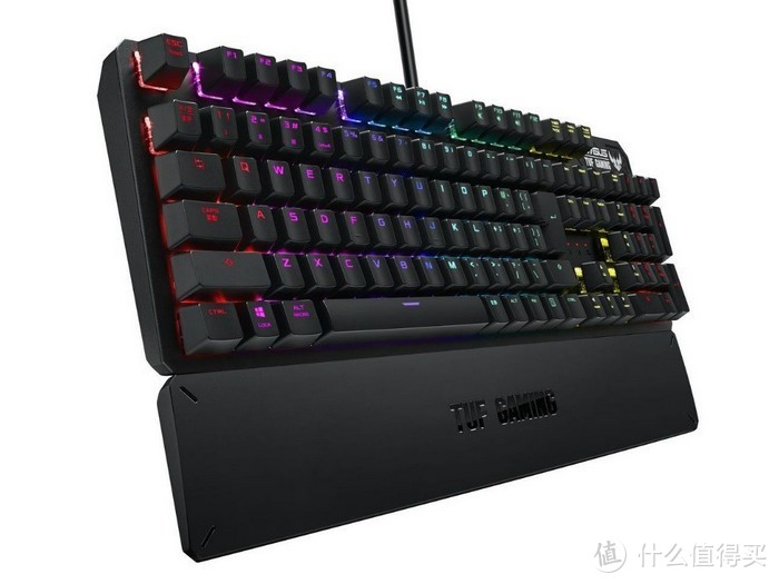 华硕发布新TUF Gaming K3机械键盘， 支持Aura Sync、磁吸式腕托