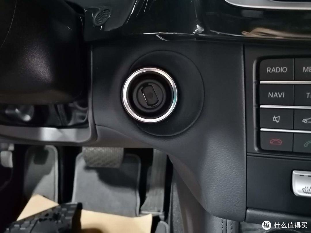 奔驰CLS218改装升级四门无钥匙、一键启动完工分享