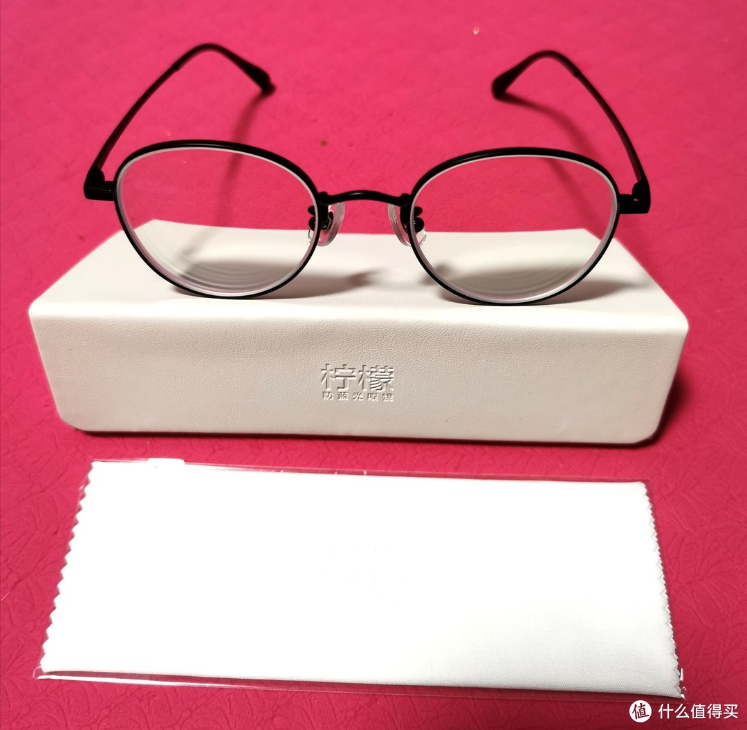 【轻众测】柠檬 39001 日常防蓝光眼镜
