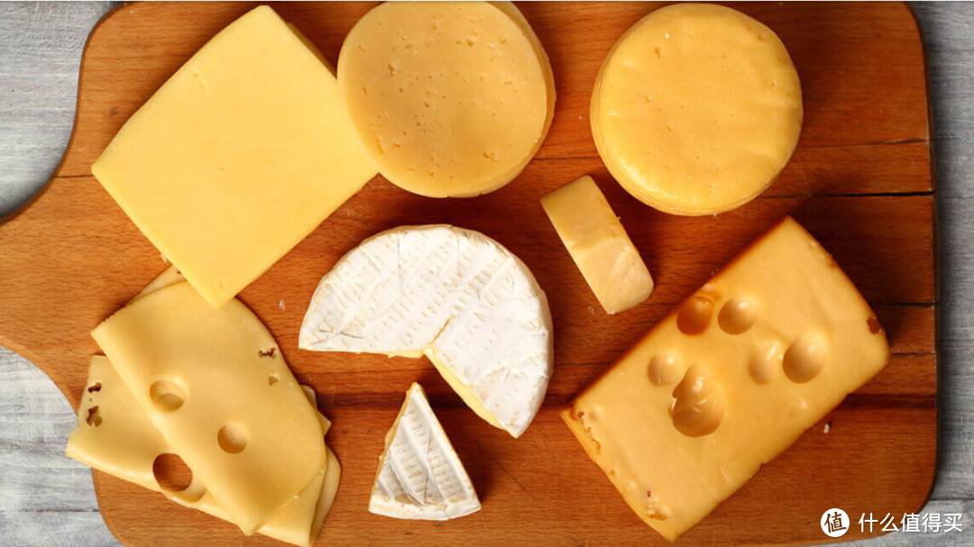 天然奶酪的各种形状