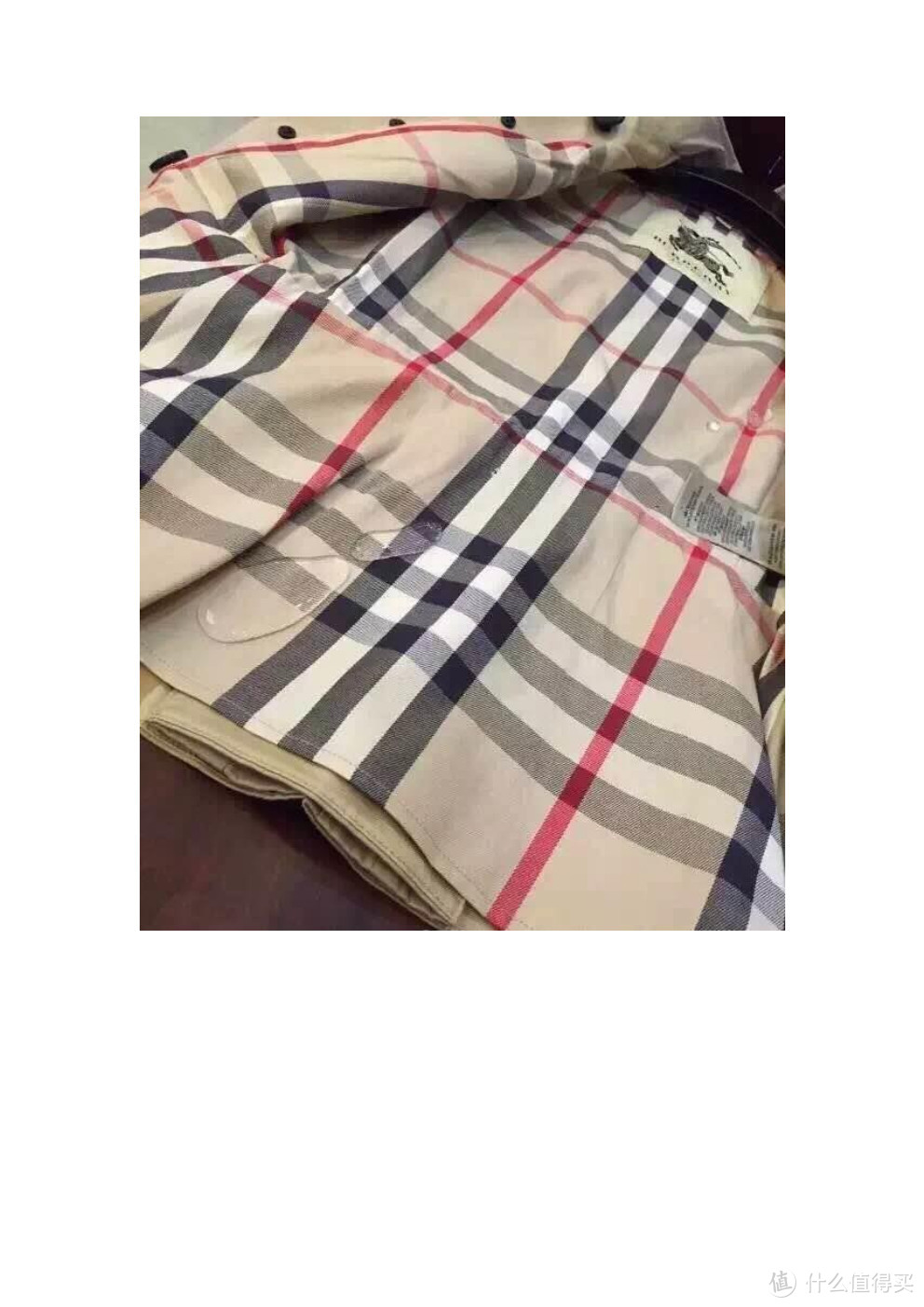 Detail | 教你 Burberry 风衣 鉴定真假