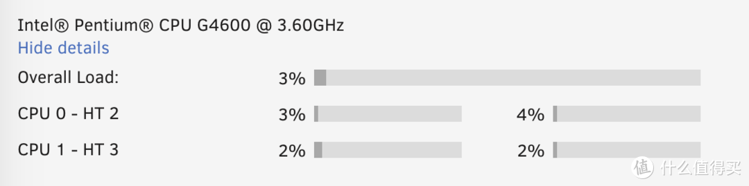 本地PC转码时，nas的使用情况