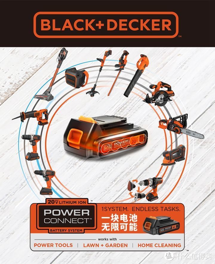 全能轻便-百得20V MAX 双速锂电冲击钻BCD704开箱测评