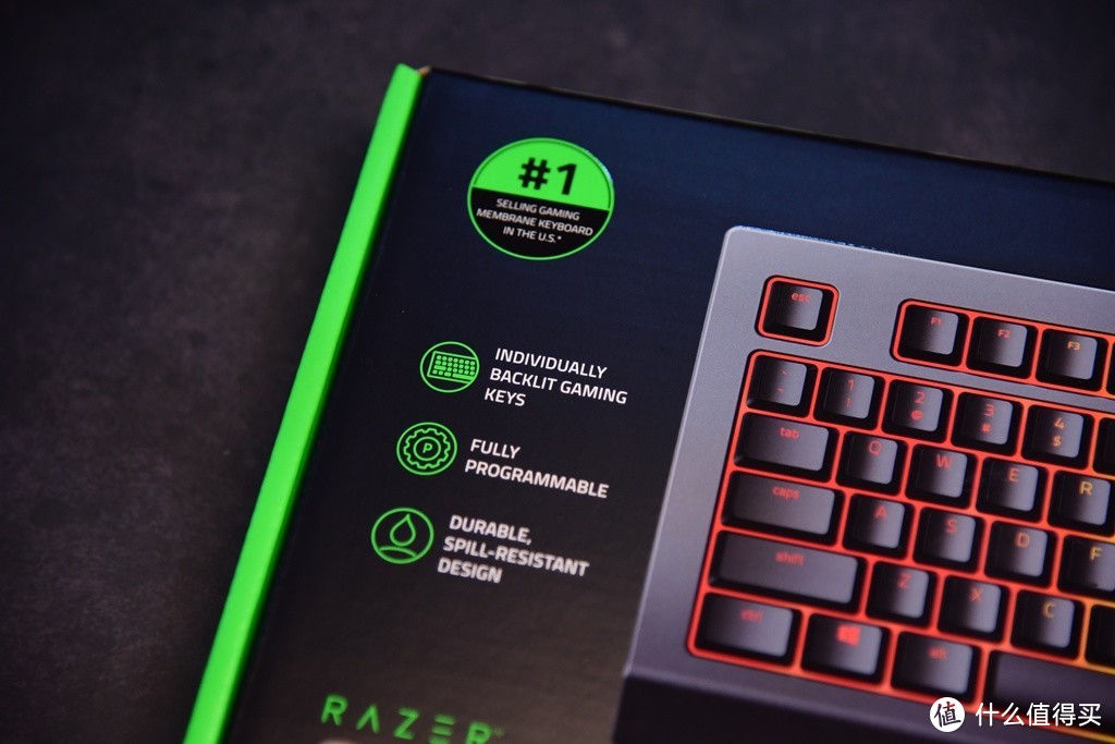 游戏级薄膜是什么鬼？—Razer萨诺狼蛛V2键盘体验