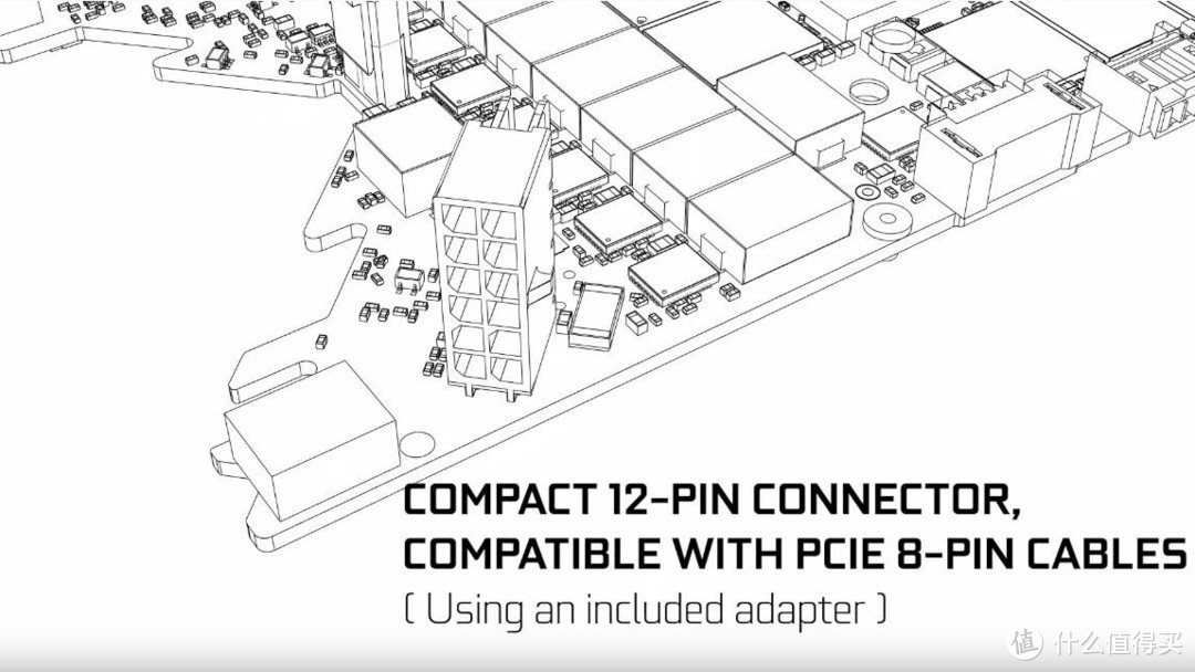 NVIDIA RTX 30系列PCB确认是“V”型缺口设计、还有竖置12Pin外接供电