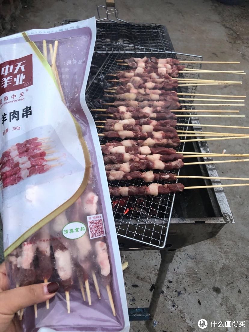 可以吃到嗨的大块羊肉串